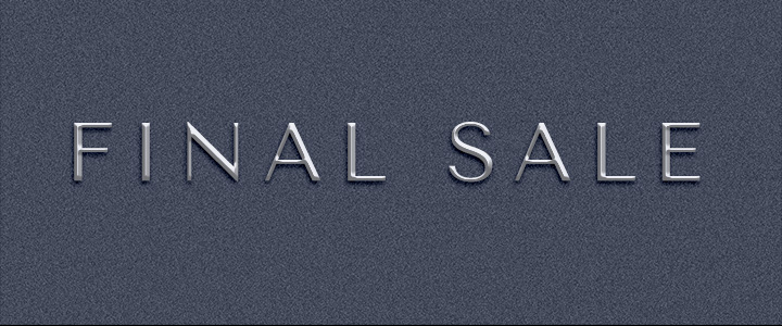 FINAL SALE