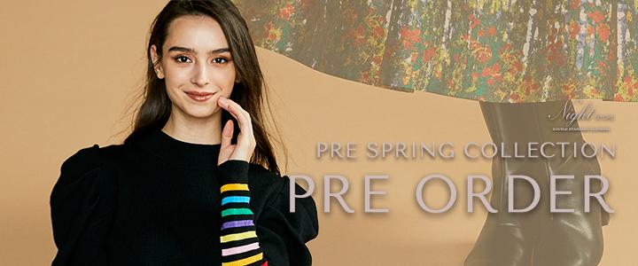 2023 PRE SPRING COLLECTION PREORDER | Night STORE | ダブル