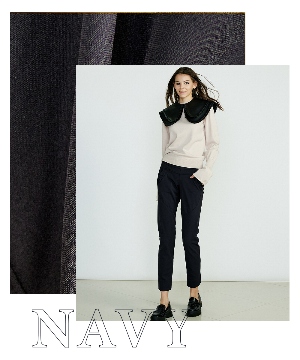 Meryl Pants -brushed lining- | Night STORE | ダブル