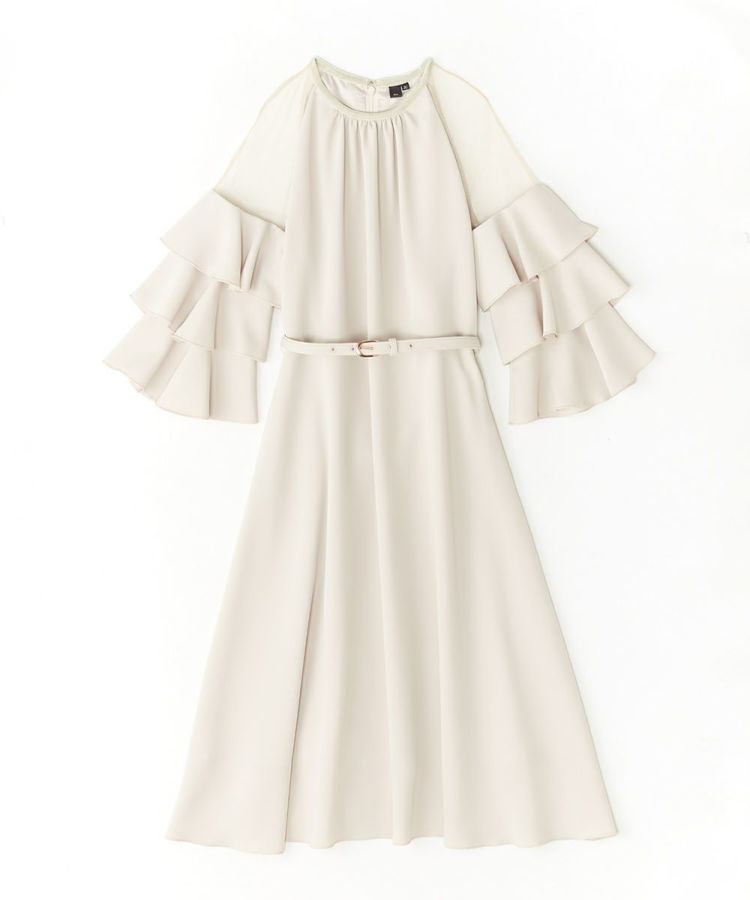 Sov. / サテンチュールワンピース DRESS Night STORE | ダブル