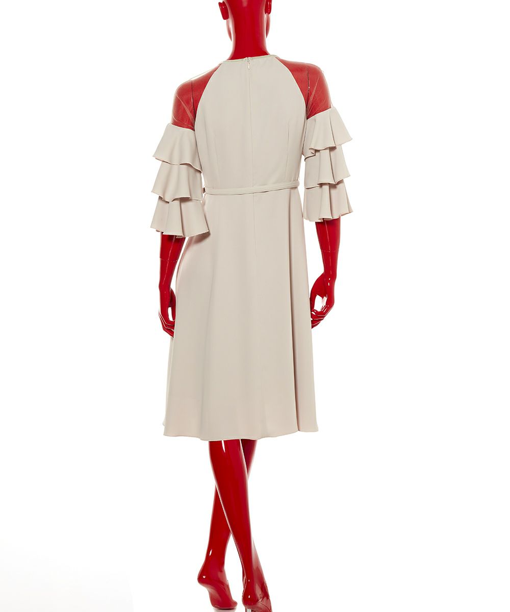 Sov. / サテンチュールワンピース DRESS Night STORE | ダブル