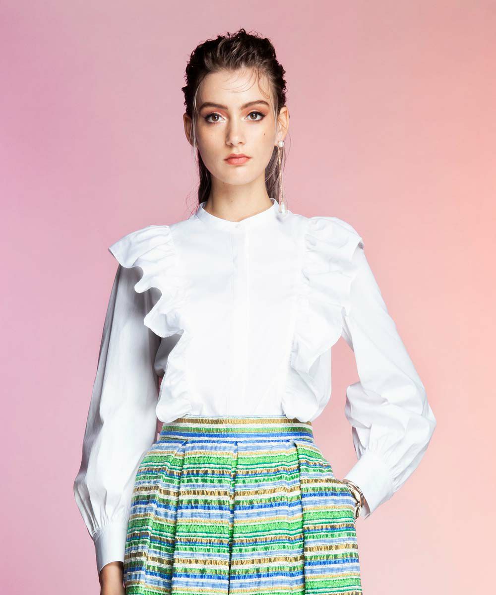 DSC / LAZER BROAD RGブラウス TOPS Night STORE | ダブルスタンダード  