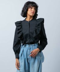 DOUBLE STANDARD CLOTHING - ダブスタ　LAZER BROAD RGブラウス DSC / LAZER BROAD RGブラウス TOPS Night STORE | ダブル