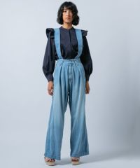 ダブルスタンダードクロージング エッセンシャル　サロペット DSC / 8oz ソフトコットンデニムサロペット DRESS Night STORE