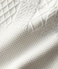 Sov. / レーヨンナイロンダルケーブルニットジャケット TOPS