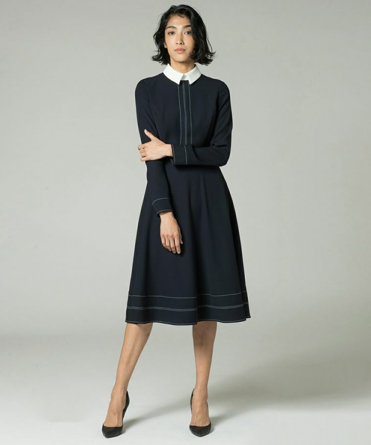 Sov. / ダブルサテンワンピース DRESS Night STORE | ダブル  