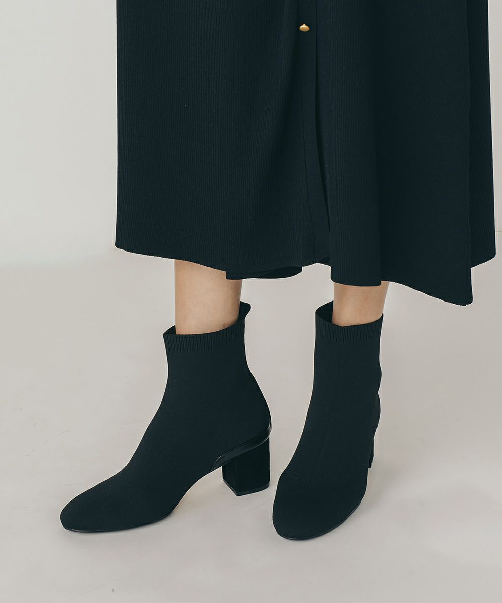 DSC / ニッティングショートブーツ GOODS Night STORE | ダブル 