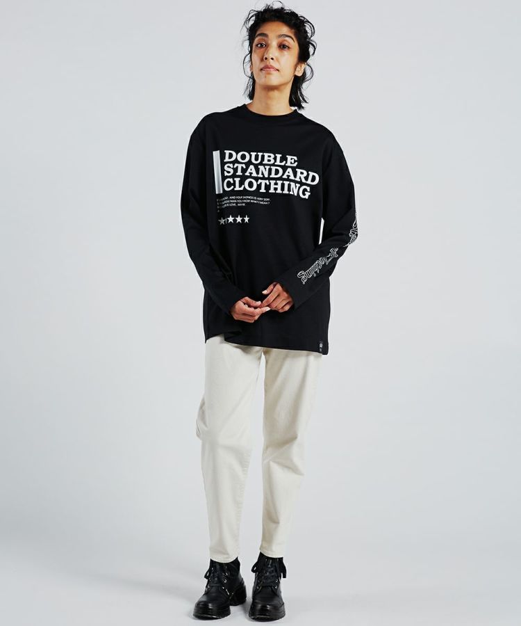 通販 激安 Night TOPS ビッグロゴロングTシャツ / DSC STORE ダブル | トップス