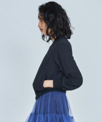 Sov. / バックフリルショートブルゾン OUTERS Night STORE