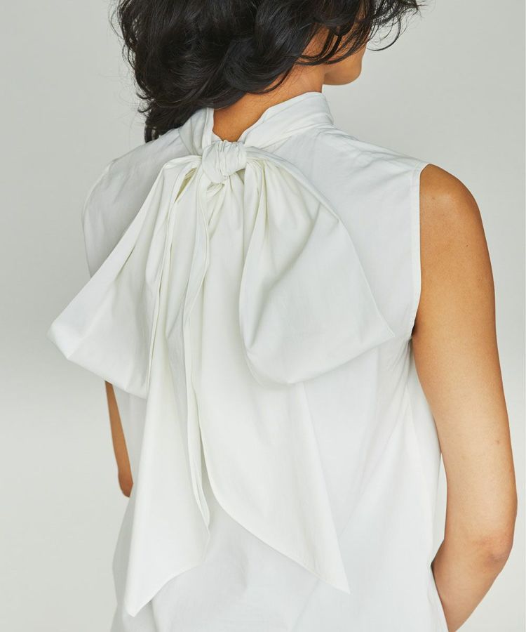 DSC / バックリボンノースリーブブラウス(WEB限定) TOPS Night STORE