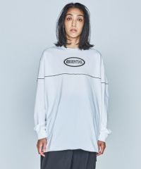 ESSENTIAL / ロゴ入りビッグシルエットロングTシャツ ESSENTIAL Night