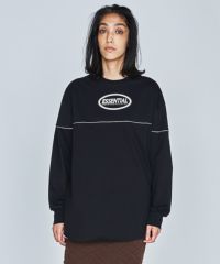 ESSENTIAL / ロゴ入りビッグシルエットロングTシャツ ESSENTIAL Night