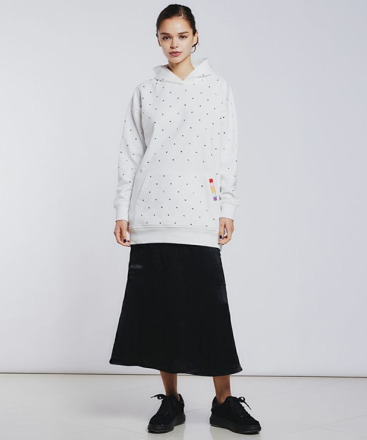 DSC / ハートラインストーンパーカー（WEB限定） TOPS Night STORE