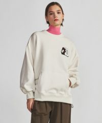 DSC / ロゴワッペン裏起毛パーカー TOPS Night STORE | ダブル