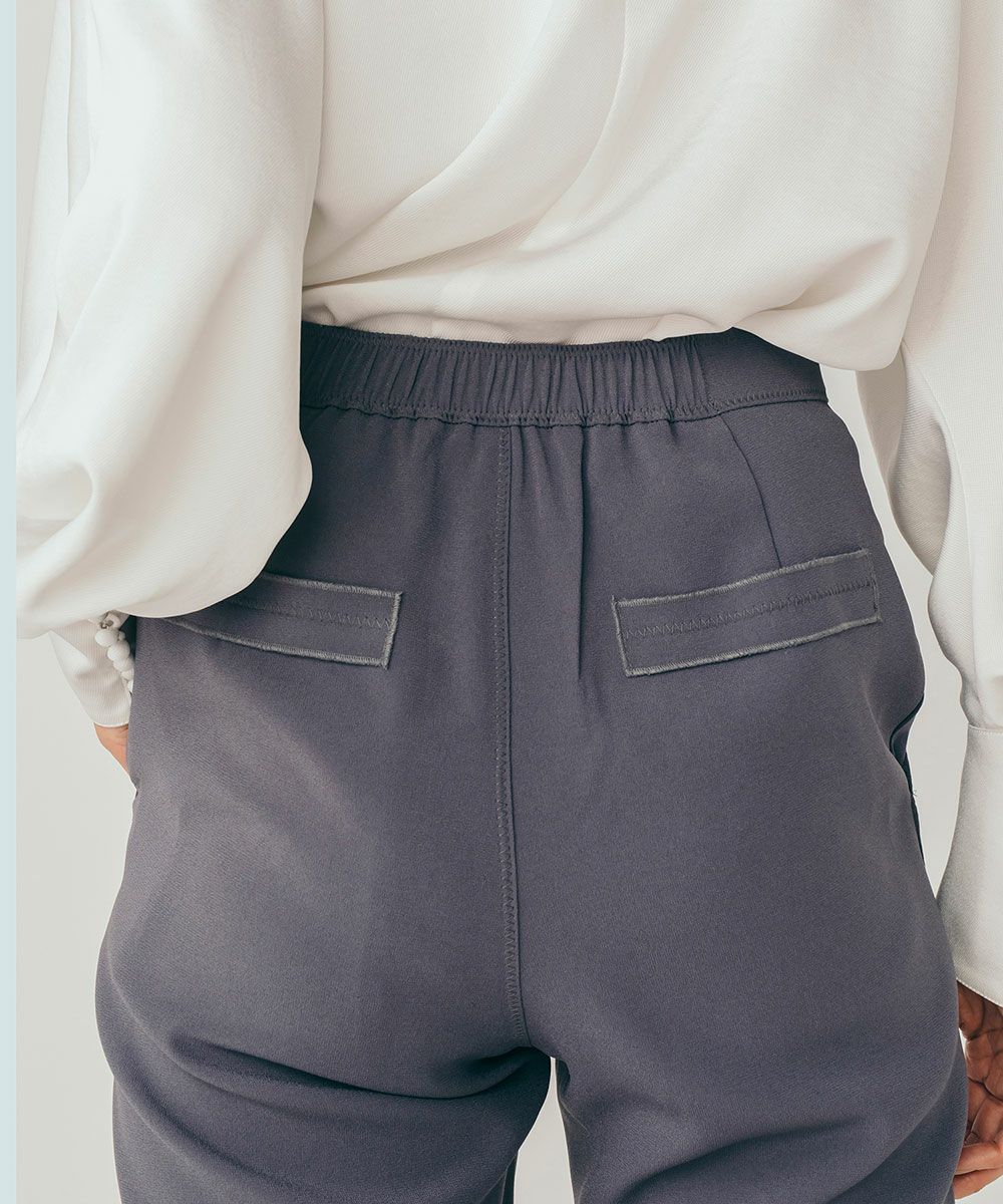 Sov. / サテンジョーゼットパンツ BOTTOMS Night STORE | ダブル 