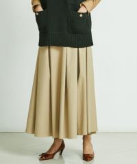 【タグ付 新品】Sov. フレアシルエットスカート ロングスカート 新しいエルメス