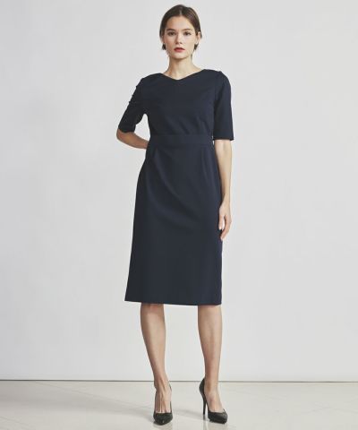 CORCOVADO / Filament Twill Jersey ドレス（WEB限定） CORCOVADO