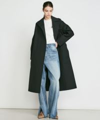 新品タグ付き　SOV.　ダブスタ　ビッグカラー　ロングコート　ピンクレッド　36 新品 超ロング ダッフルコート レッド - メルカリ