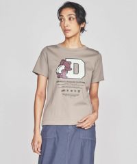 DSC / ベアプリントフライスTシャツ TOPS Night STORE | ダブル 