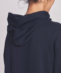 人気色✨ESSENTIAL 裏毛プリーツワンピース パーカー フード ESSENTIAL / 裏毛プリーツワンピース ESSENTIAL Night STORE