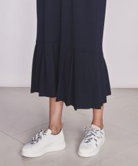 ESSENTIAL / 裏毛プリーツワンピース ESSENTIAL Night STORE