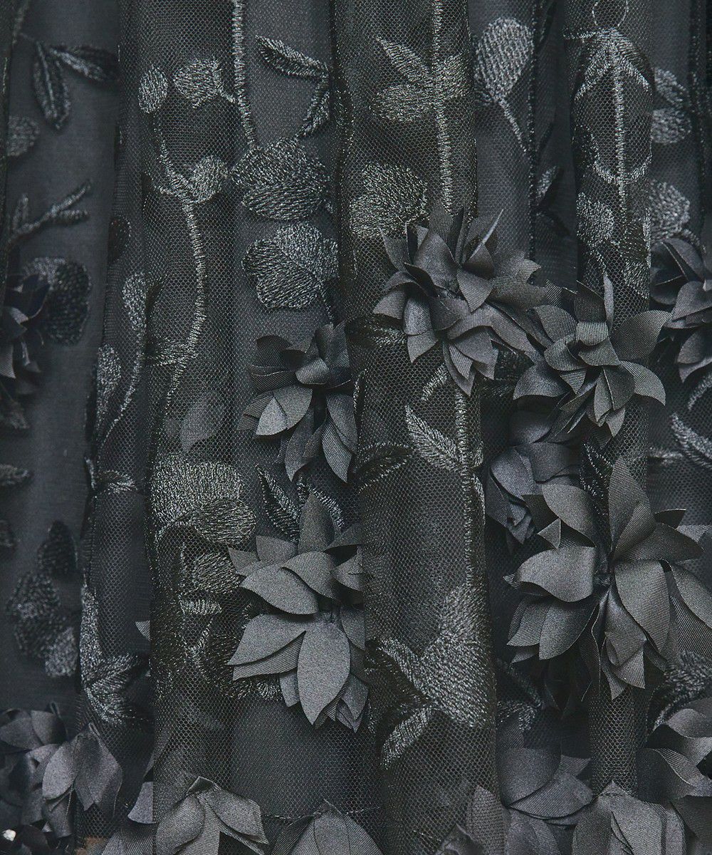 Sov. / 花柄チュールニットトップス TOPS Night STORE | ダブル  