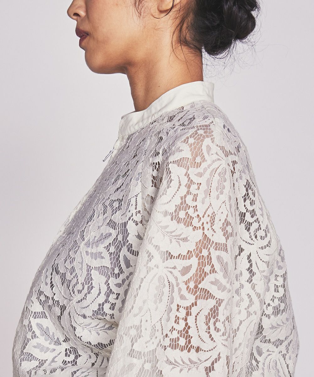 Sov. / リーフレースブルゾン OUTERS Night STORE | ダブル  