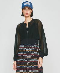 DSC / バックロゴシースルーブルゾン OUTERS Night STORE | ダブル 