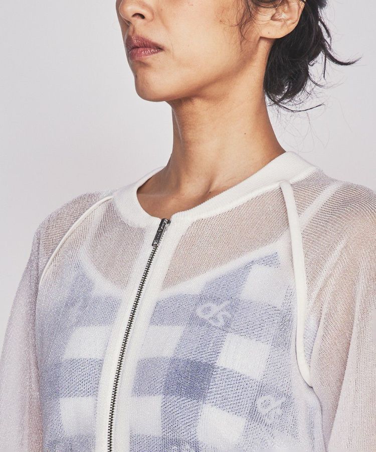 DSC / バックロゴシースルーブルゾン OUTERS Night STORE | ダブル 