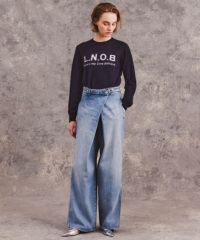 oslow トップス OSLOW / L.N.O.B ロゴニットトップス(SALE) OSLOW Night STORE