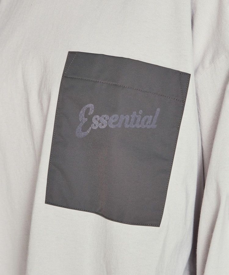 ESSENTIAL / オリジナルロゴ天竺カットソー ESSENTIAL Night STORE