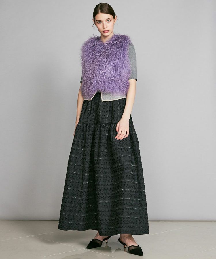 Sov. / チベットラムファーベスト(SALE) ブルゾン・ジャケット Night