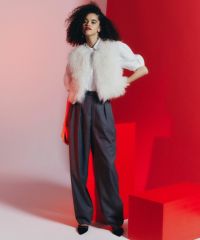 Sov. / チベットラムファーベスト(SALE) ブルゾン・ジャケット Night