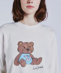 DSC / ベアプリントフライスTシャツ TOPS Night STORE | ダブル 