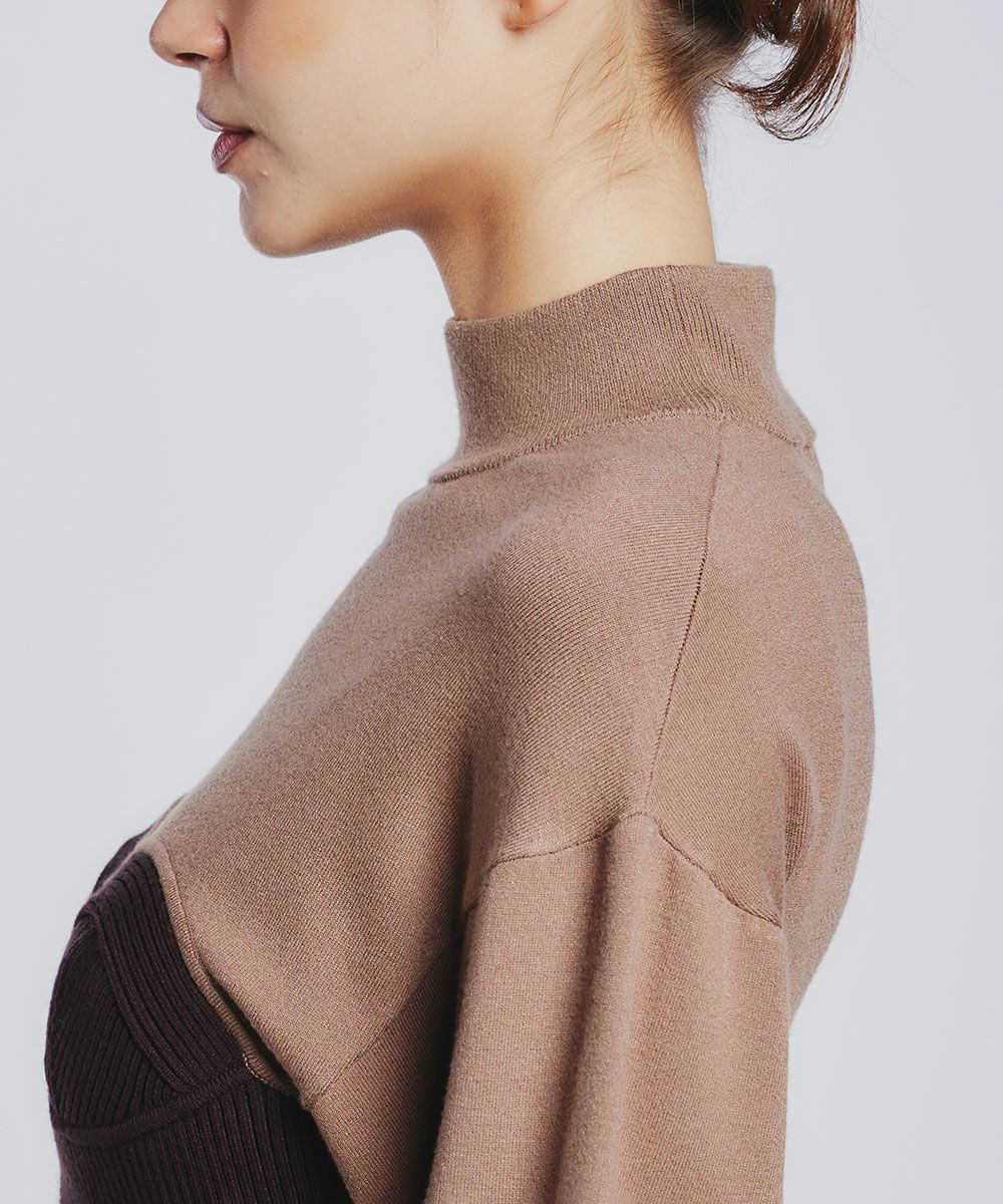 DSC / コルセットニットタートルネック（WEB限定） TOPS Night STORE 