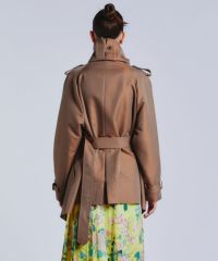 ダブルスタンダードクロージング　￼sov. トレンチコート Sov. / フレアスリーブトレンチコート OUTERS Night STORE