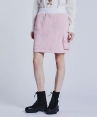 DSC / キルティングジャガードミニスカート (OUTLET) DOUBLE