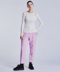 ESSENTIAL / カットアウトリブトップス(SALE) ESSENTIAL Night