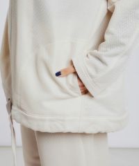 【美品】ダブルスタンダードクロージング エッセンシャル メッシュデザインパーカー ESSENTIAL / ECOメッシュパーカー(SALE) ESSENTIAL Night STORE