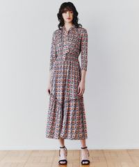 CORCOVADO / Polyester Smooth Jersey ボウタイドレス(SALE