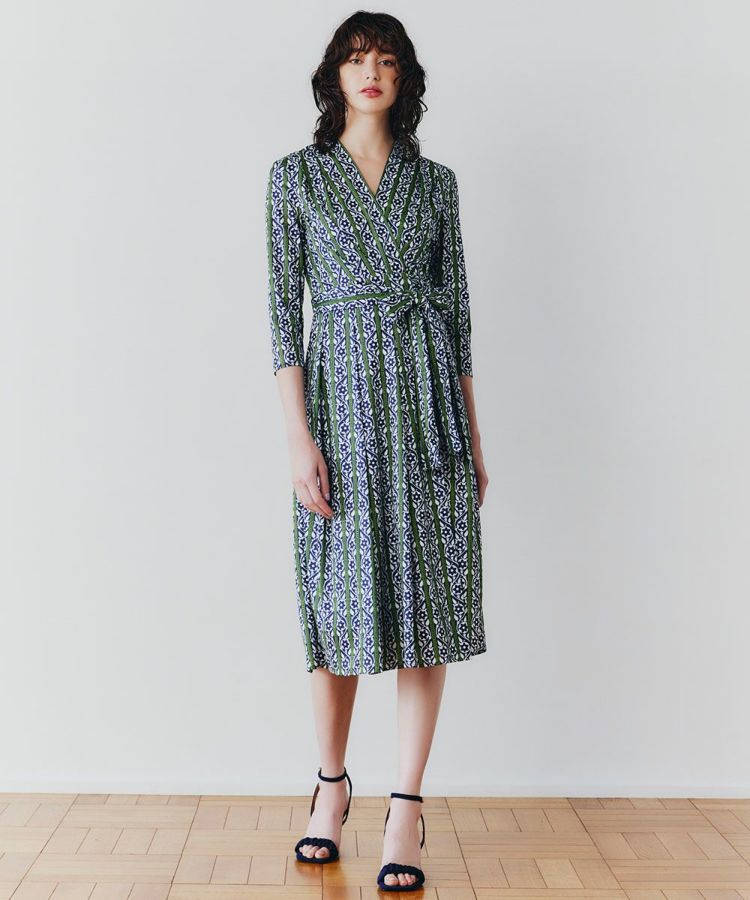 CORCOVADO / Polyester Smooth Jersey カシュクールドレス(SALE