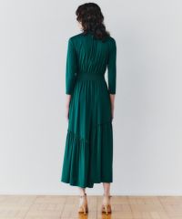 定価6.5万タグ付✨️CORCOVADO Smooth ジャージーシャツドレス CORCOVADO / Polyester Smooth Jersey シャツドレス(SALE