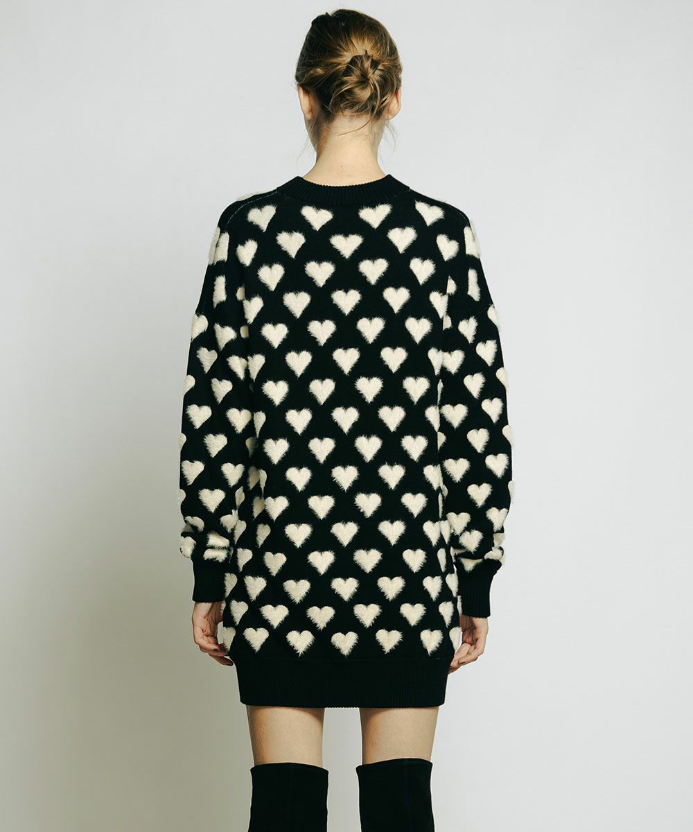 DSC / シャギーモールハートプルオーバー（WEB限定） TOPS Night STORE 