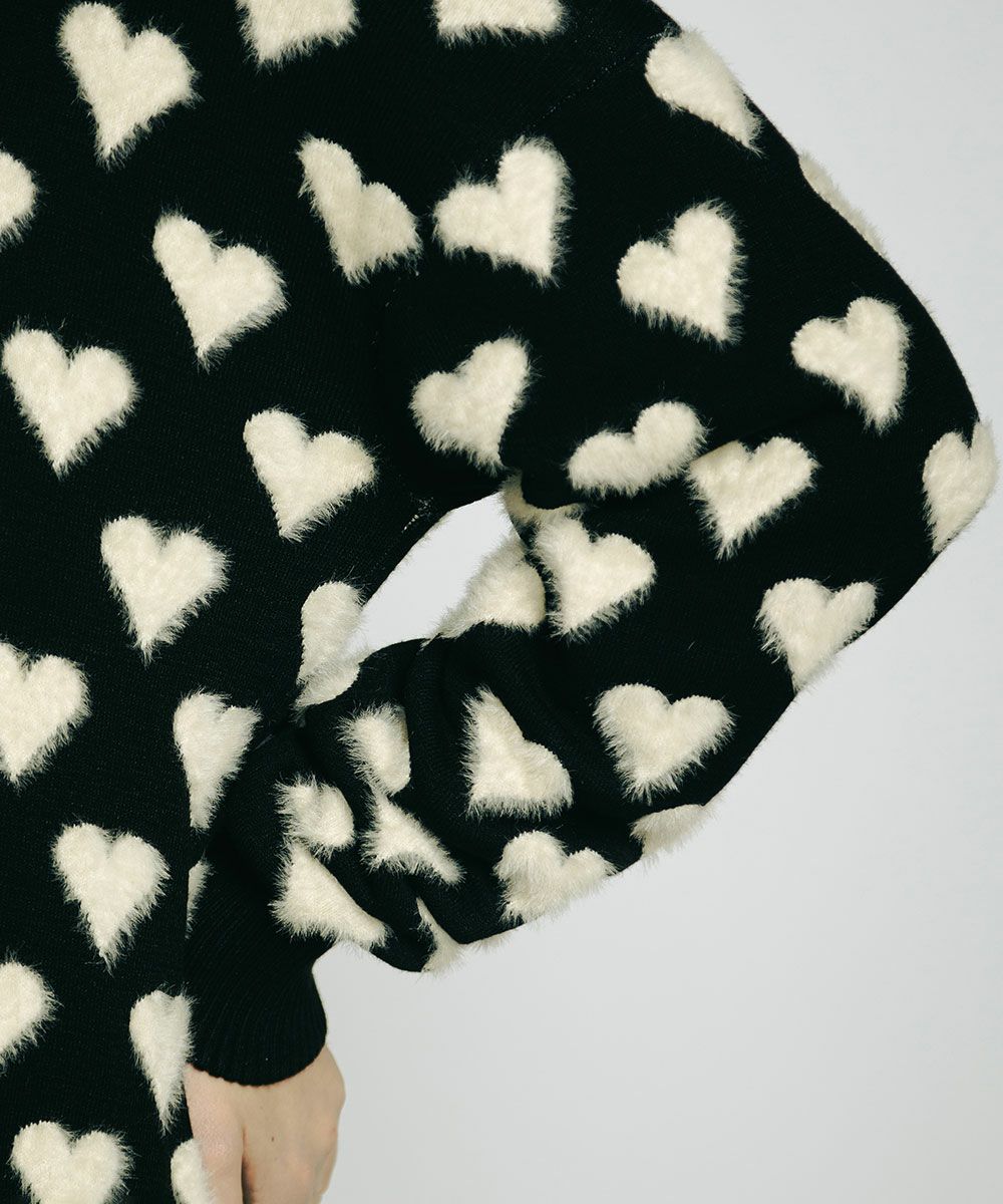 DSC / シャギーモールハートプルオーバー（WEB限定） TOPS Night STORE 