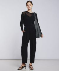 Sov. / チュールロングスリーブプルオーバー(SALE) TOPS Night