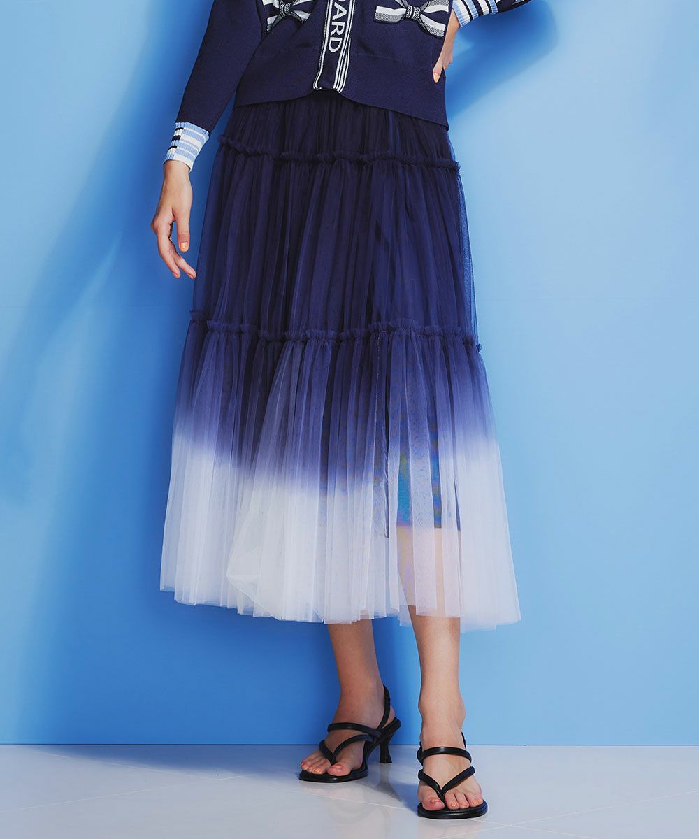 DSC / ソフトチュールグラデーションスカート (SALE) BOTTOMS Night  