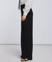 Sov. / ジョーゼットフレアシルエットパンツ(SALE) BOTTOMS