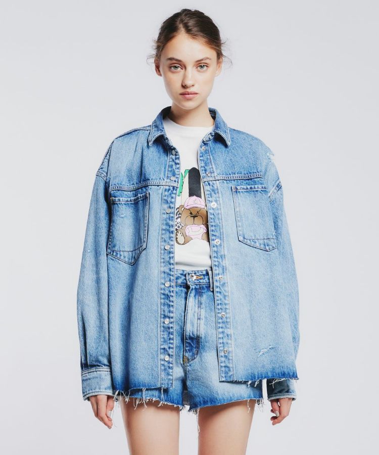 DSC / ビッグデニムシャツジャケット(SALE) OUTERS Night STORE