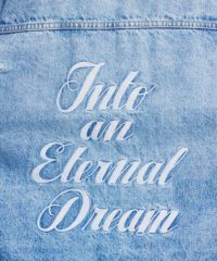 【美品】ダブルスタンダードクロージング ビッグデニムシャツジャケット 刺繍 M DSC / ビッグデニムシャツジャケット(SALE) OUTERS Night STORE