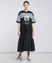 DSC / タフタドッキングワンピース DRESS Night STORE | ダブル